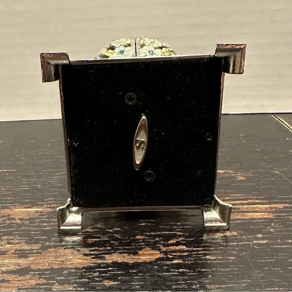 Jeweled Gem Music Box Collection Covered Egg By Collette Et Cie Song The Spring